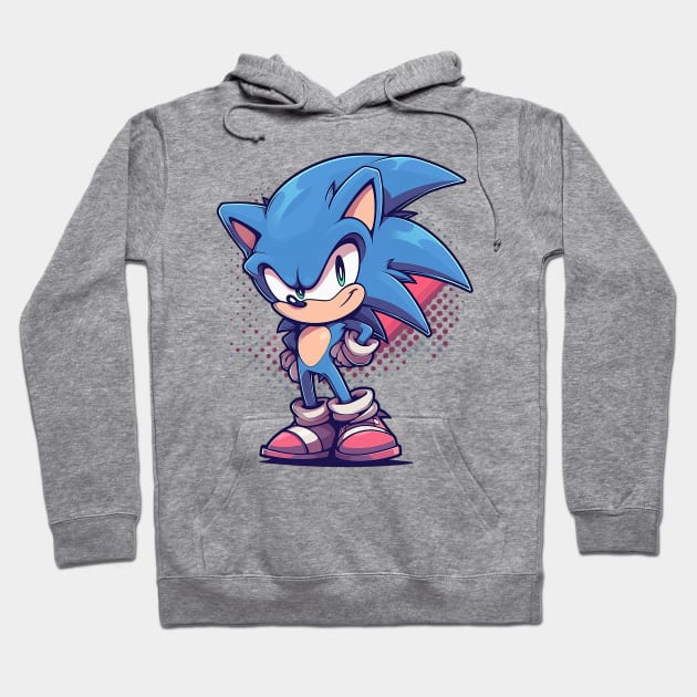 sonic Hoodie by lets find pirate